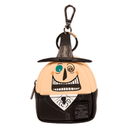 Loungefly Mayor mini backpack bag charm with tall hat and suit, clip keyring.