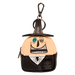 Loungefly Mayor mini backpack bag charm with tall hat and suit, clip keyring.