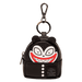 Loungefly Vampire Teddy mini backpack bag charm in black with wide grin, clip keyring.