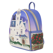 Practical Magic 2 House Mini Backpack with illustrated side pocket