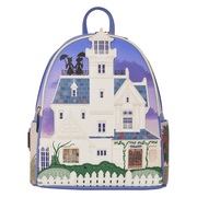 Loungefly Practical Magic 2 House Lenticular Mini Backpack front view