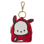 Red Pochacco Loungefly Sanrio mini backpack keychain charm