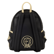Back of Loungefly Scooby-Doo Hex Girls mini backpack with adjustable straps
