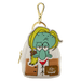 Loungefly SpongeBob Squidward mini backpack bag charm keyring with blonde wig and neutral outfit