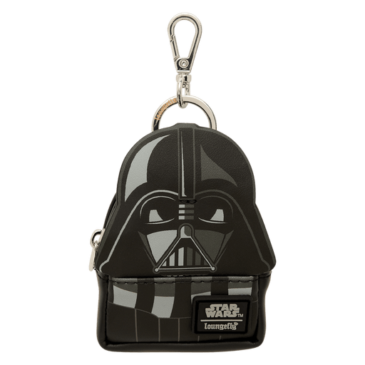 Loungefly Star Wars Darth Vader mini backpack bag charm in black