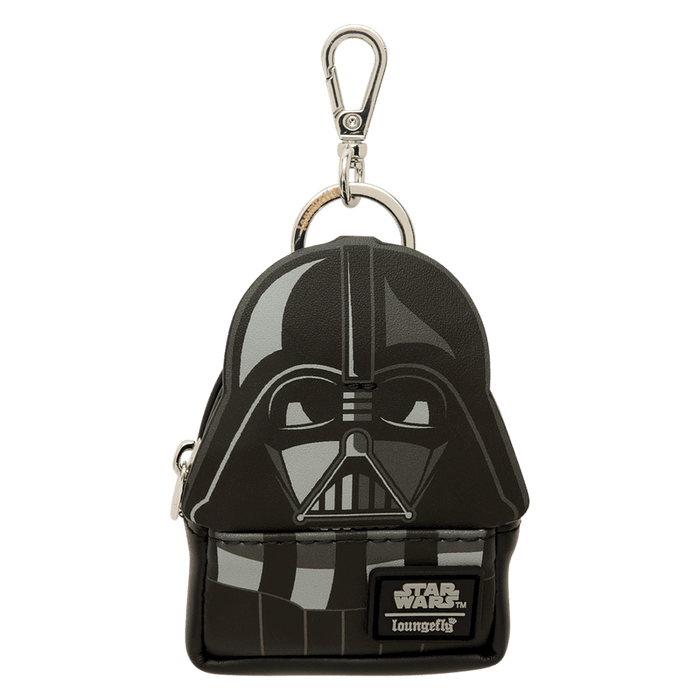 Loungefly Star Wars Darth Vader mini backpack bag charm in black