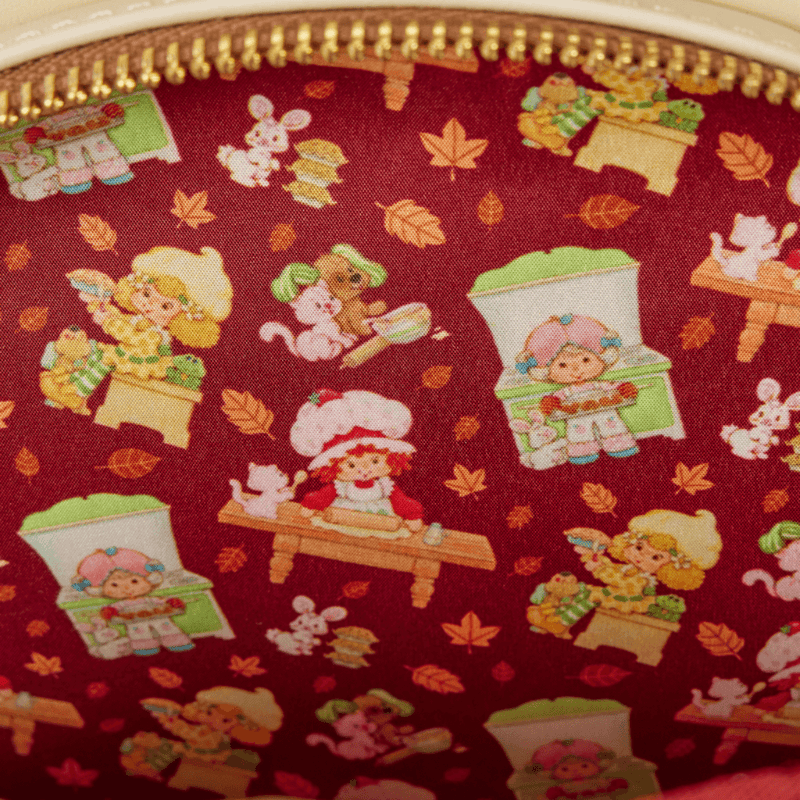 Strawberry Shortcake Fall Baking Mini Backpack autumn character interior lining