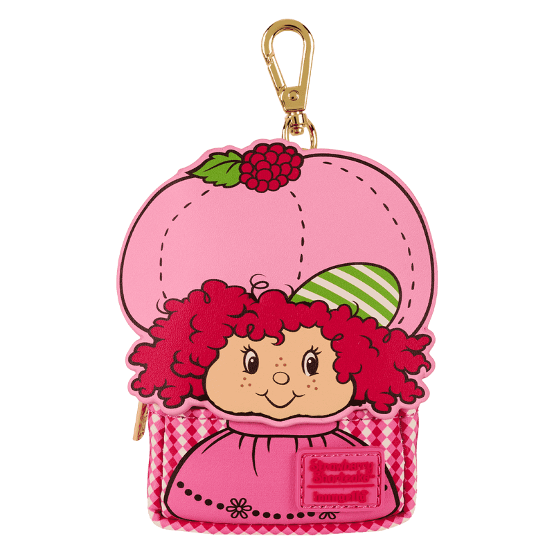 Loungefly Strawberry Shortcake mystery mini backpack charm featuring Raspberry Tart