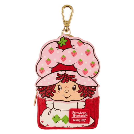 Loungefly Strawberry Shortcake mystery mini backpack charm featuring Strawberry Shortcake