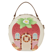 Loungefly Strawberry Shortcake Strawberry House Crossbody Bag front view