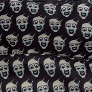 Art the Clown printed interior lining inside Loungefly Terrifier bag