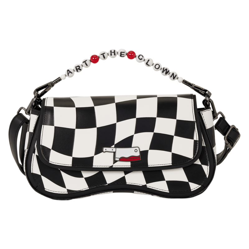Loungefly Terrifier Art the Clown Crossbody Bag front view