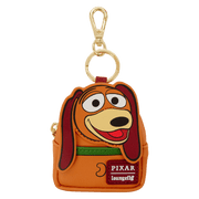 Loungefly Toy Story mini backpack bag charm of Slinky Dog with zip pocket detail