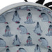 Interior lining of Loungefly Winnie the Pooh Eeyore mini backpack with Eeyore print