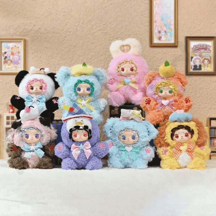 Lovely Emma Hugging Series plush blind box collection with regular and hidden styles