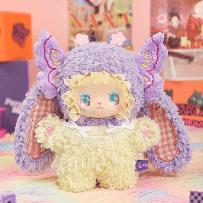 Lovely Emma Punk Era Butterfly Fairy general hidden plush blind box figure