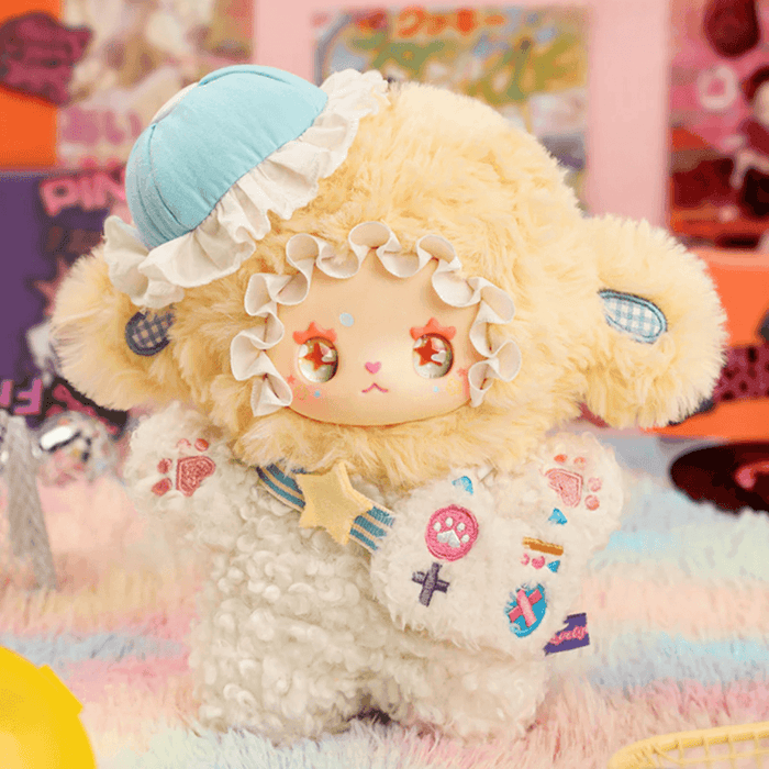 Lovely Emma Punk Era Digital Lamb plush blind box figure