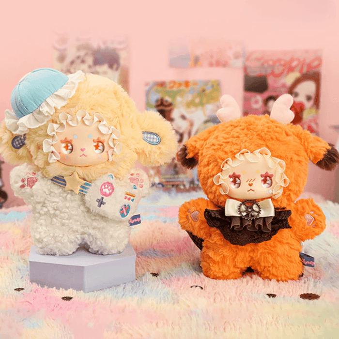 Lovely Emma Punk Era Digital Lamb and Steam Deer plush collectable figures