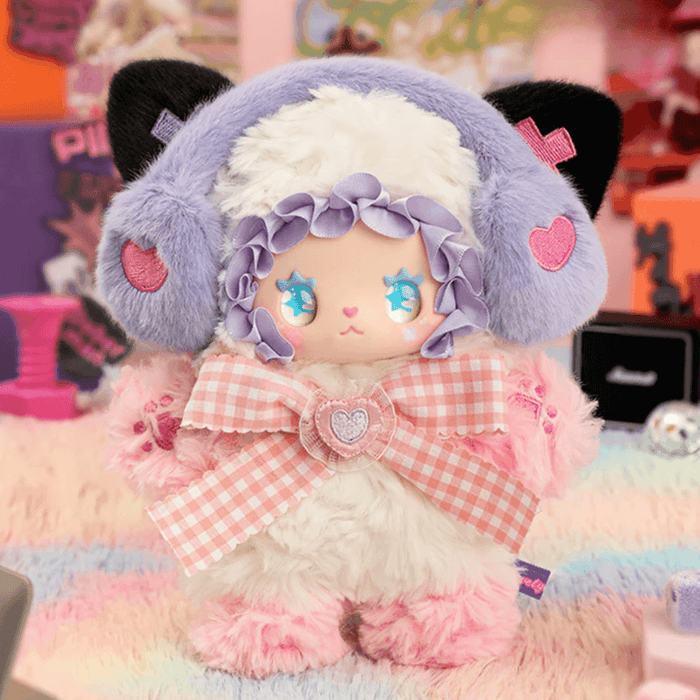 Lovely Emma Punk Era E-sports Fox plush blind box figure