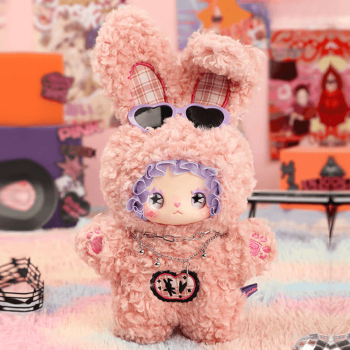Lovely Emma Punk Era Punk Rabbit plush blind box figure