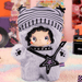 Lovely Emma Punk Era Rock Cat plush blind box figure