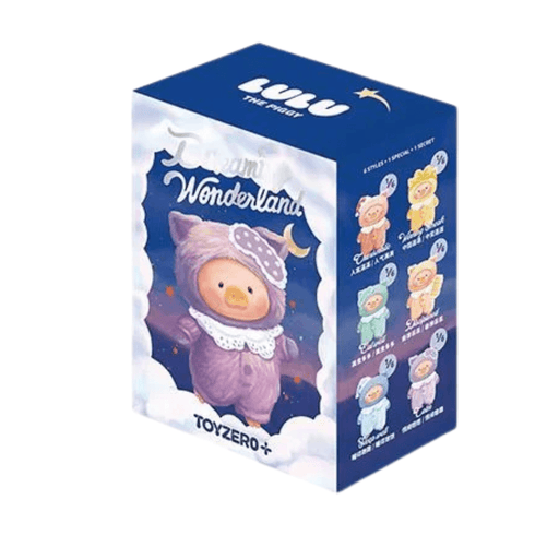 LuLu the Piggy Dreaming Wonderland blind box packaging