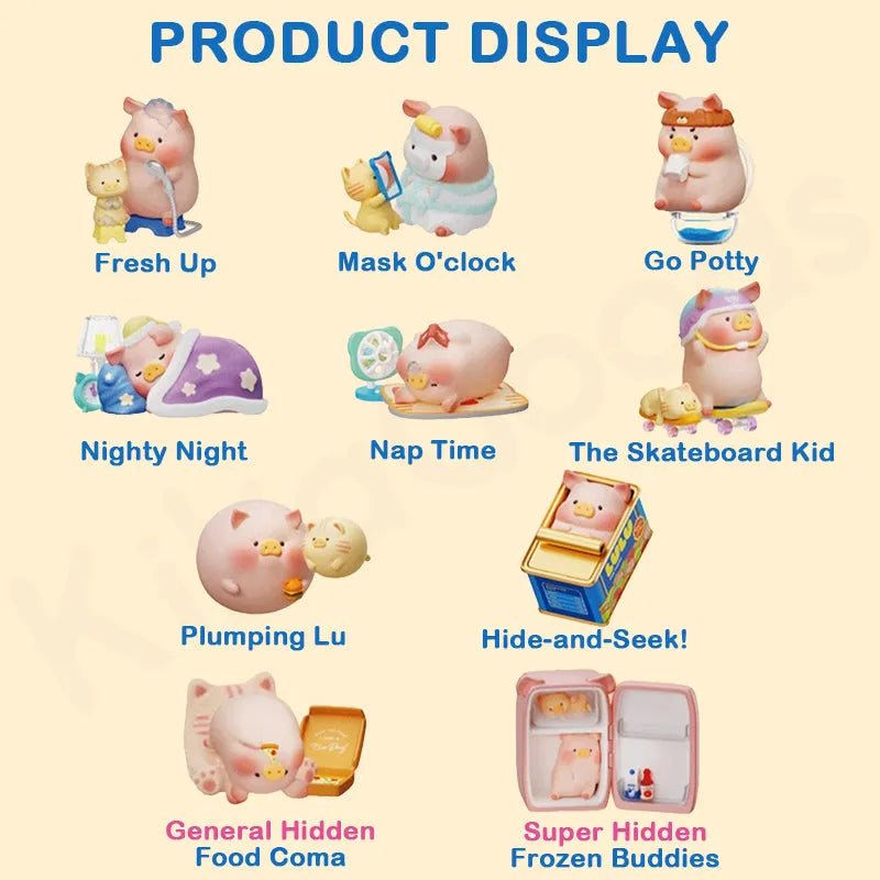 Lulu the Piggy Blind Box – Stay With You Series by ToyZeroPlus - Something Different Gift Shop