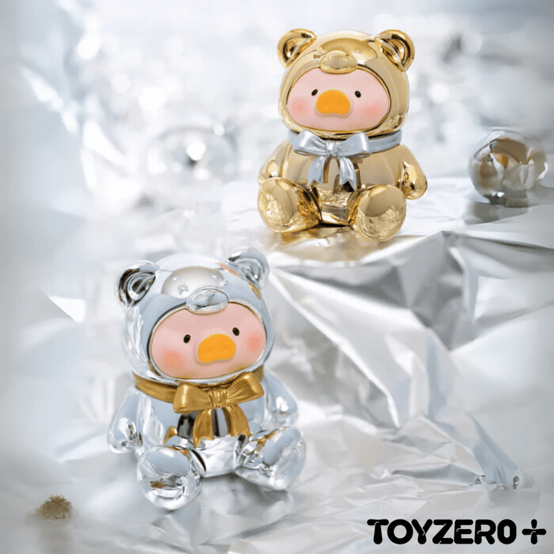 ToyZeroPlus Lulu The Piggy chrome gold and silver mini blind box characters
