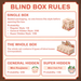 LuLu the Piggy Dim Sum House plush keychain blind box rules showing regular and hidden design odds
