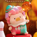 Lulu The Piggy Lululand Series Blind Box Balloon Clown figure holding a balloon-shaped sweet in a pastel clown outfit