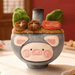 LuLu the Piggy Mini Hot Pot super hidden plush keychain blind box design
