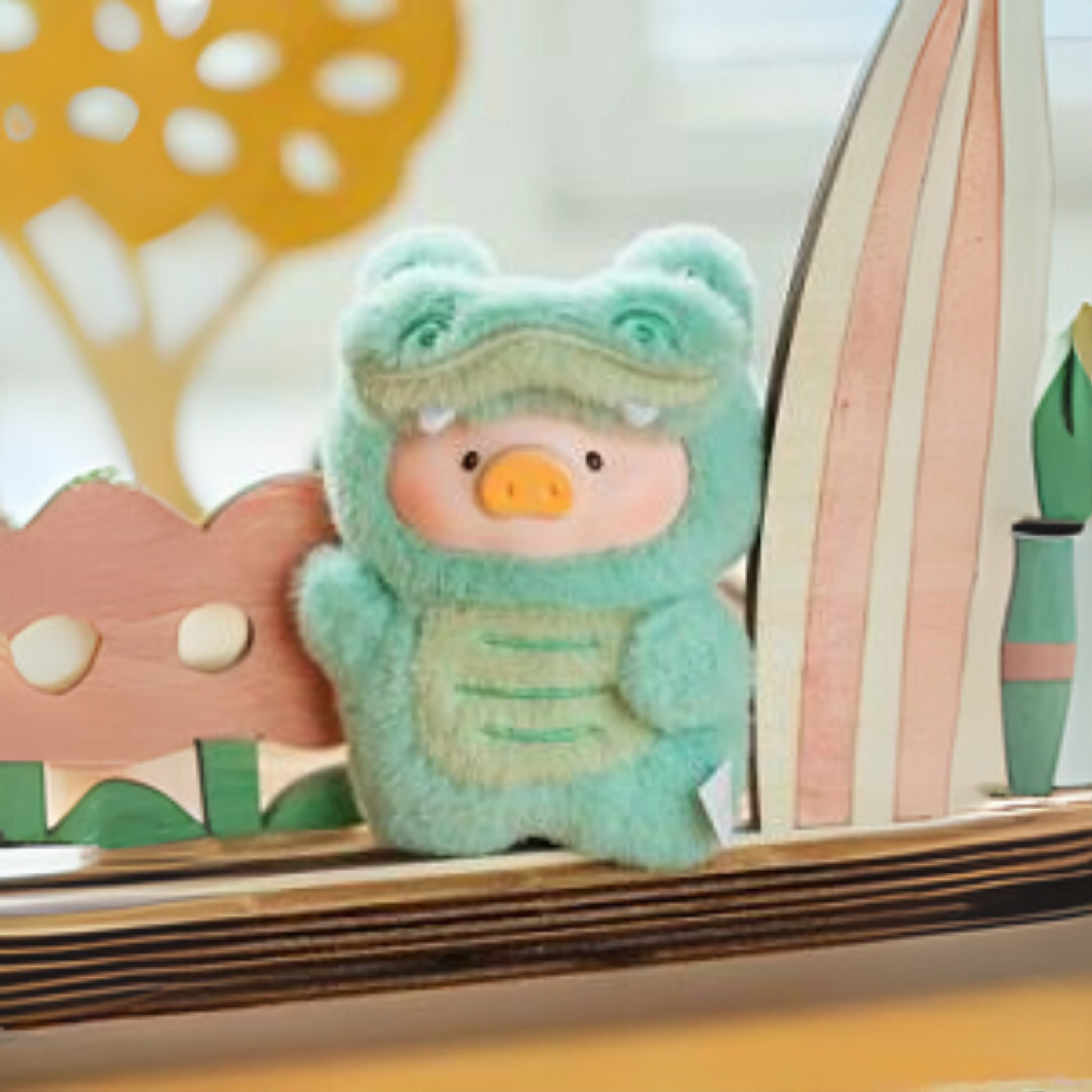 Lulu The Piggy Animal Party Plush Blind Box Keyring UK — Something
