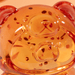 Lulu the Piggy Teddy Mini 2 Ore Collection orange agate style figure close-up
