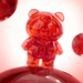 Lulu the Piggy Teddy Mini 2 Ore Collection red translucent ore style mini figure