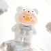 Lulu the Piggy Teddy Mini 2 Ore Collection white cracked stone style mini figure
