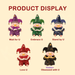 LuLu the Piggy Triangel plush keychain blind box collection with regular and hidden designs