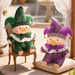 LuLu the Piggy Triangel Series Blind Box Embrace U and Wait for U plush figures displayed together