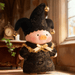 LuLu the Piggy Triangel Series Blind Box hidden Obsessed with U plush figure in a black jester outfit
