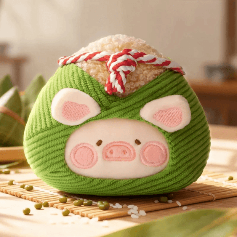 LuLu the Piggy Zero Calories Zong plush keychain blind box design
