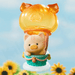 Lulu the Piggy's Travel Series Blind Box General Hidden Ballon Rides figure with a cat character in a hot air balloon