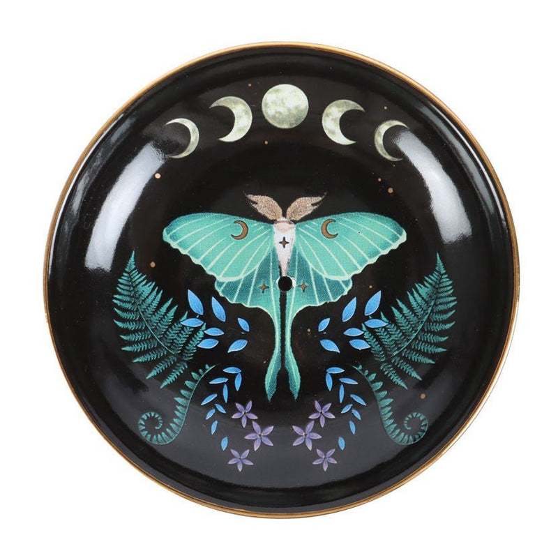 Luna Moth Incense Plate - Something Different Gift Shop