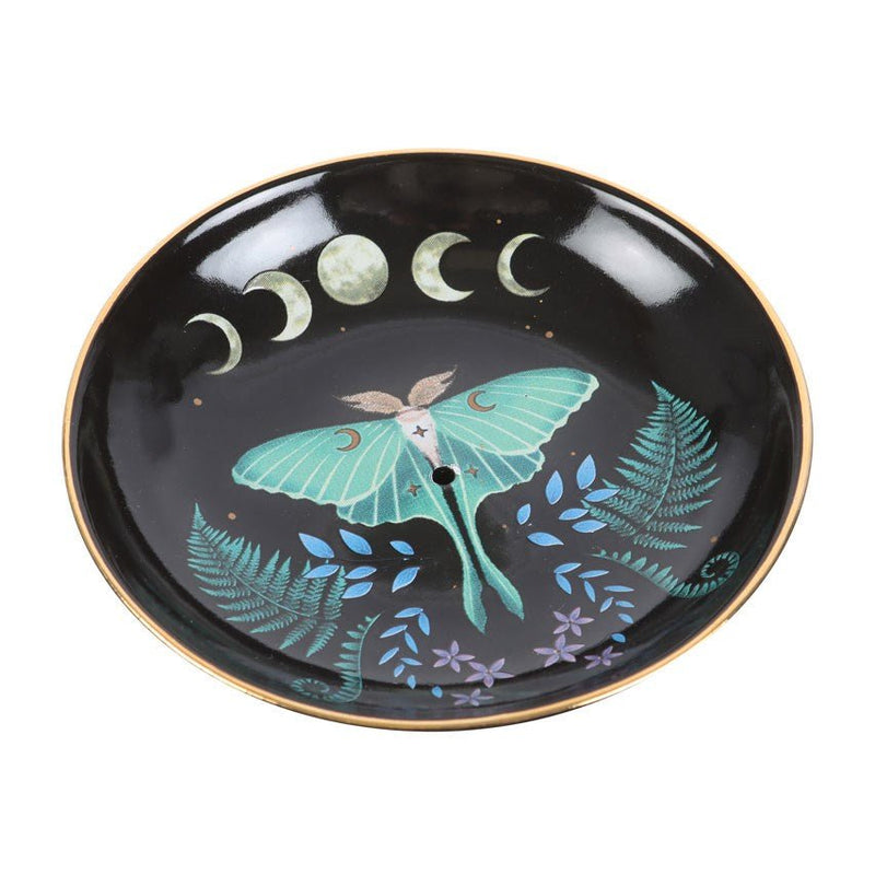 Luna Moth Incense Plate - Something Different Gift Shop