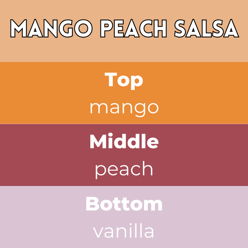 Mango Peach Salsa Segment Wax Melt - Something Different Gift Shop