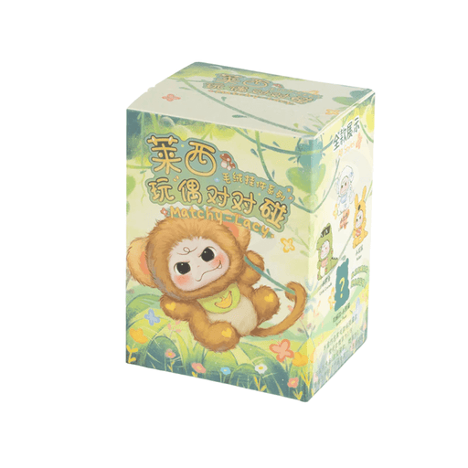 Matchy Lacy Series blind box packaging from Three Babies Toy, front angle.