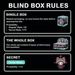 MayMei Kitten Academy blind box rules showing regular and secret figure ratios