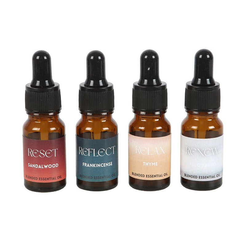 Meditation Essential Oils Gift Set – 4 Grounding Blends - Something Different Gift Shop