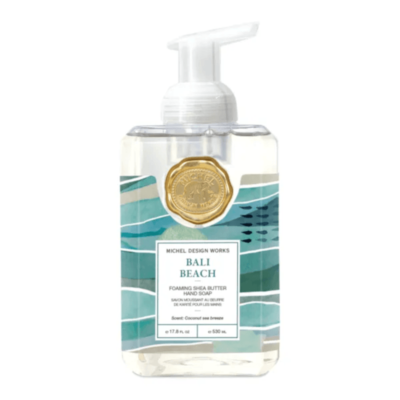 Michel Design Works Bali Beach foaming hand soap 530ml with blue ocean design