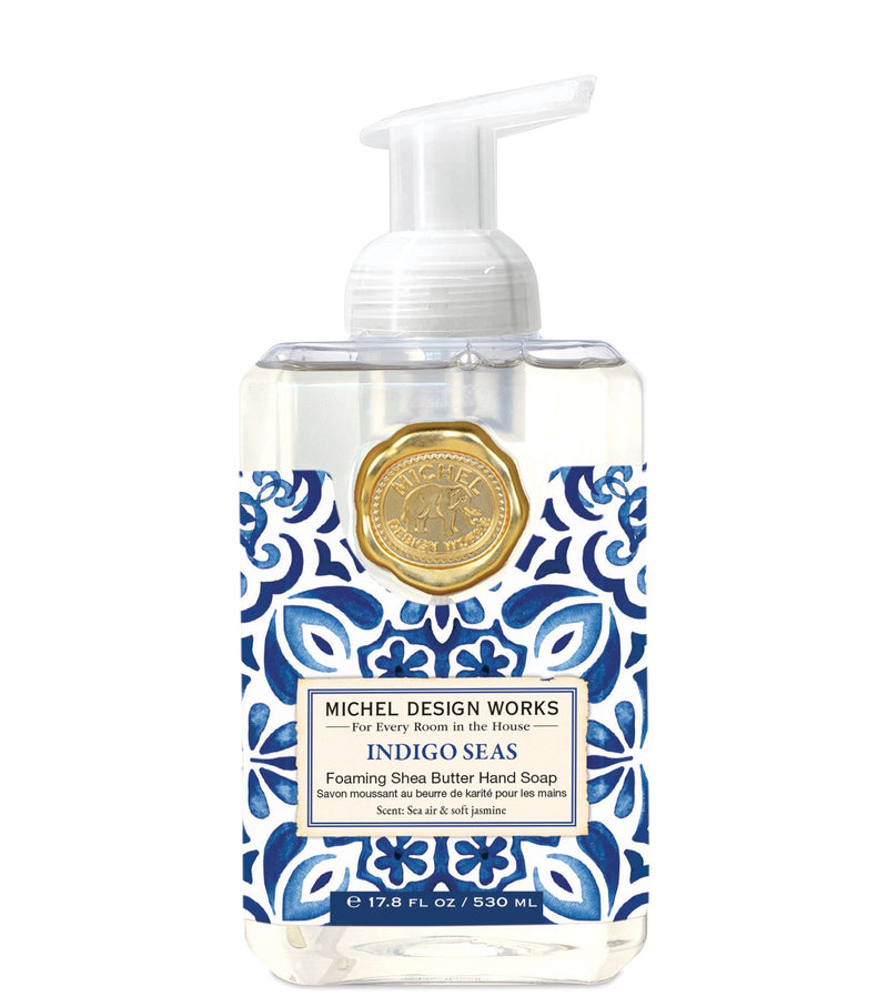 Michel Design Works - Indigo Seas Foaming Hand Soap - Something Different Gift Shop