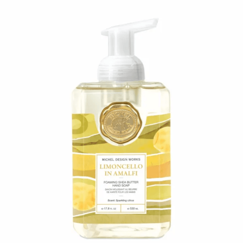 Michel Design Works Limoncello in Amalfi foaming hand soap 530ml pump bottle
