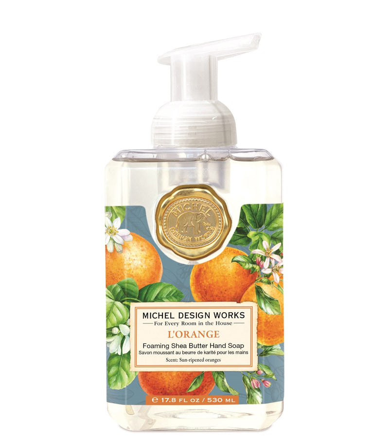 Michel Design Works - L'Orange Foaming Hand Soap - Something Different Gift Shop